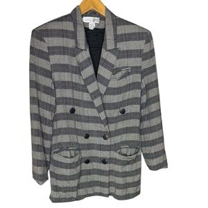 Sunny Leigh Pinstripe 80’s Blazer Vintage